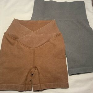 Target high rise biker shorts! So cute for daily wear or even a great workout!